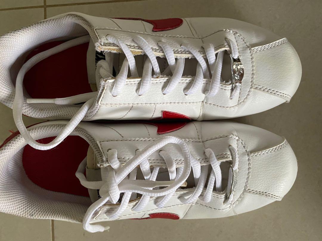 Nike Cortez Red Swoosh, Women's Fashion, Footwear, Sneakers on Carousell