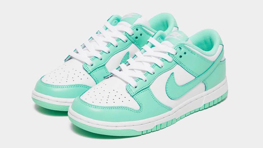 Nike Dunk Low 'Green Glow', Men's Fashion, Footwear, Sneakers on Carousell