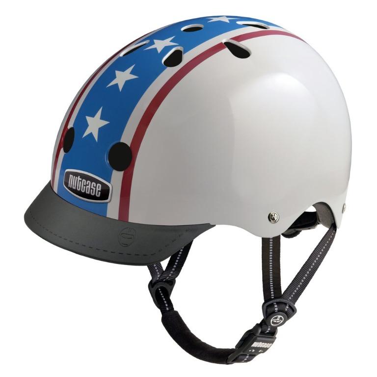 Nutcase Safety Helmet (Category: Bicycles) located in Quezon City. Submitted by bikesmnl (Listing ID 1086233495, Image 2). Description: Nutcase Helmet Original 2,995php each S 52cm – 56cm M 56cm – 60cm Aquazone 3M/1S Union Jack 1S Americana 1S BattleZone 1S Pick up Quiapo/Cubao Shipping arranged by buyer All brand new and still in original plastic, but the boxes are a bit worn due to Closed Shop .