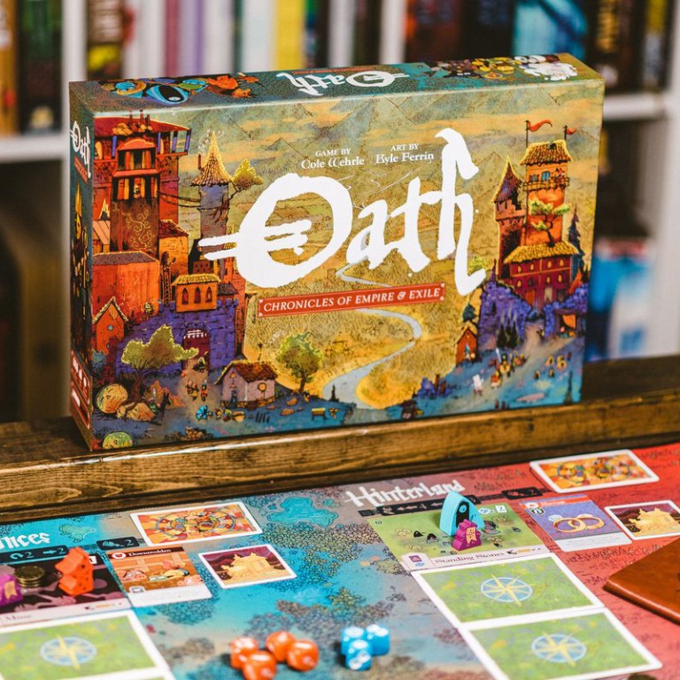 Oath Chronicles Of Empire And Exile Board Game Kickstarter Edition Hobbies And Toys Toys And Games 7796
