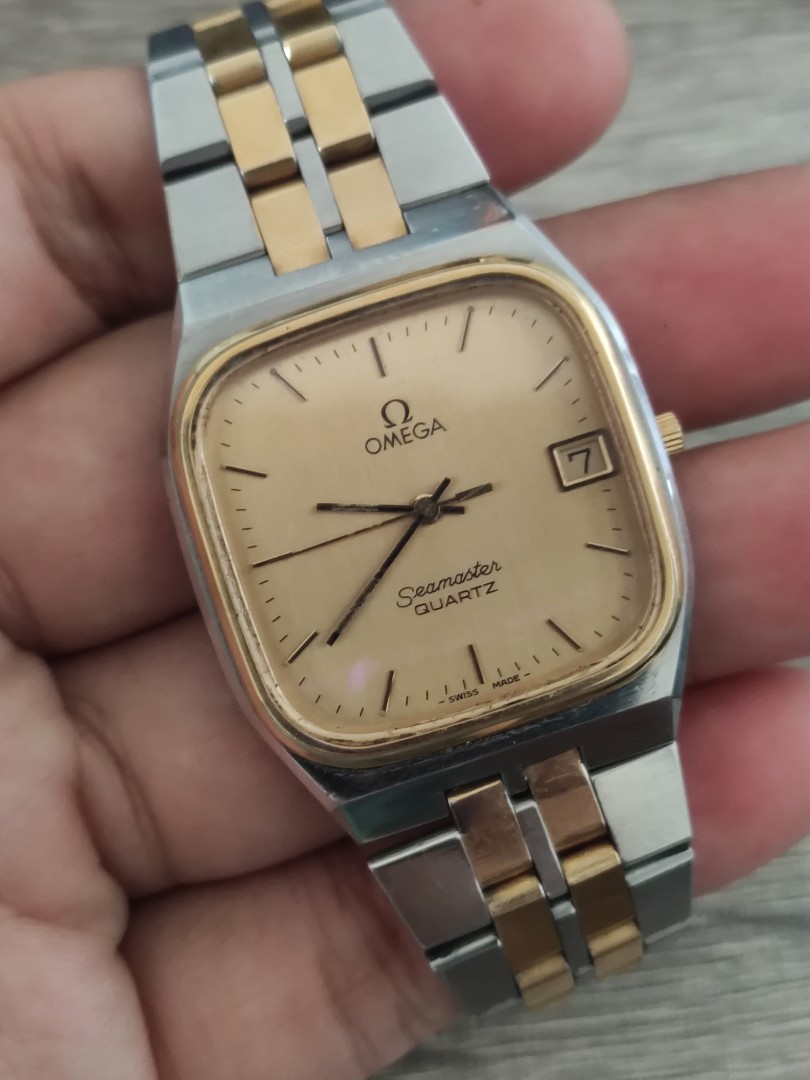 市場買付【正規品】 オメガ メンズ 腕時計 シーマスター 希少クォーツ Cal.1337 時計