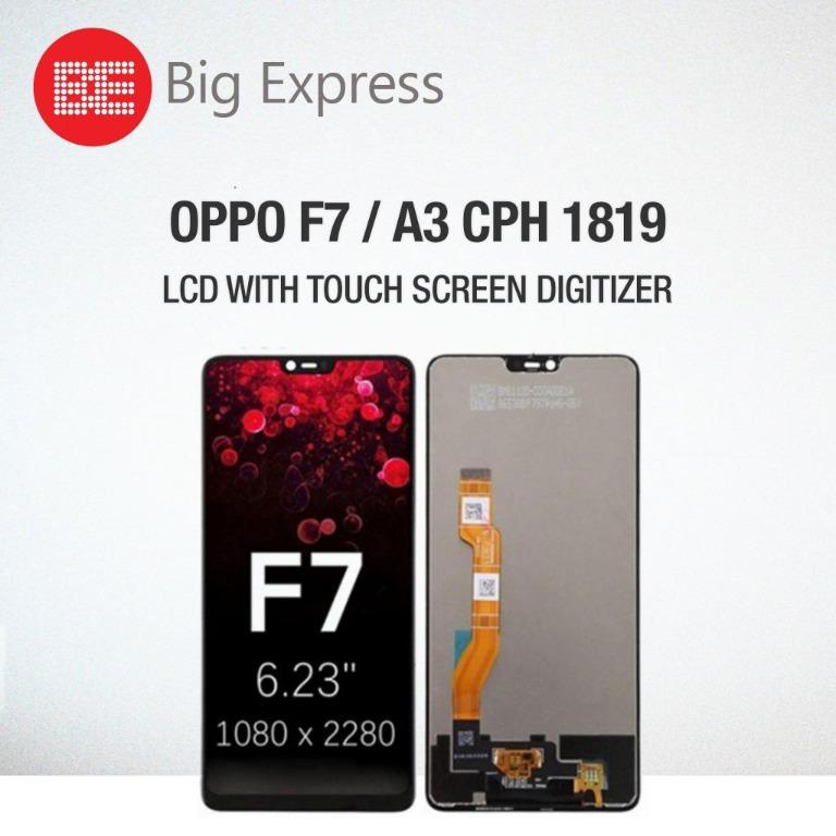 Oppo F7 A3 Cph1819 Lcd With Touch Screen Digitizer Big Express Mobile Phones Tablets Mobile Tablet Accessories Mobile Accessories On Carousell