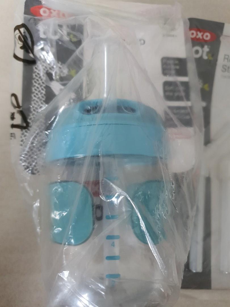 Oxo tot straw cup and replacement straw set, Babies & Kids, Nursing