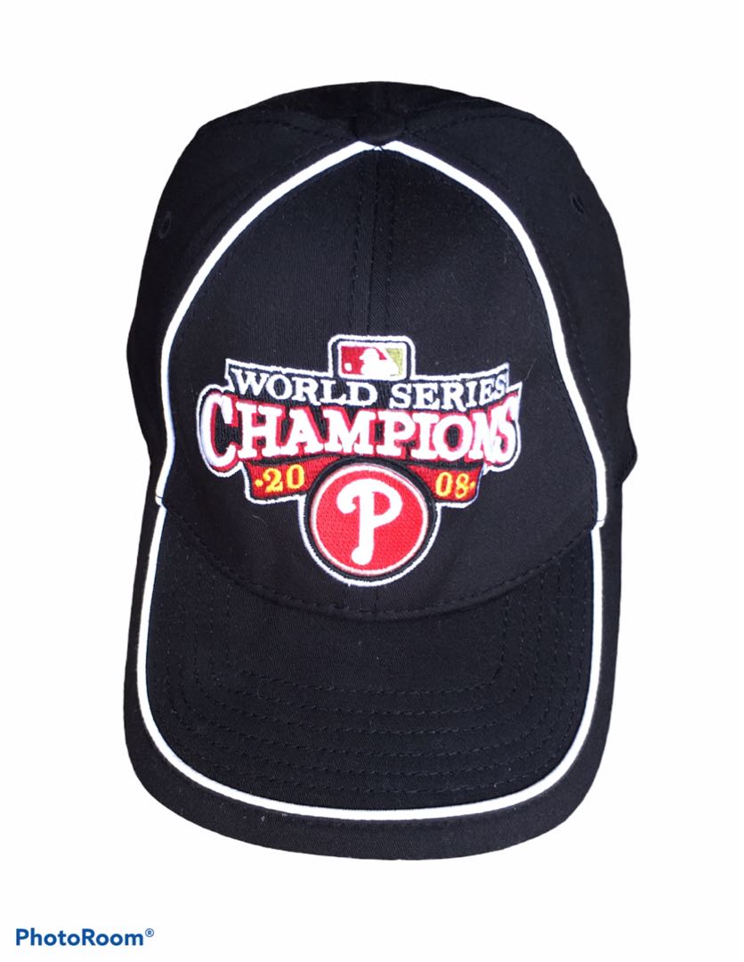 PHILADELPHIA PHILLIES 2008 WORLD SERIES CHAMPIONS NEW ERA FITTED ADULT HAT Men s Fashion Watches Accessories Cap Hats on Carousell