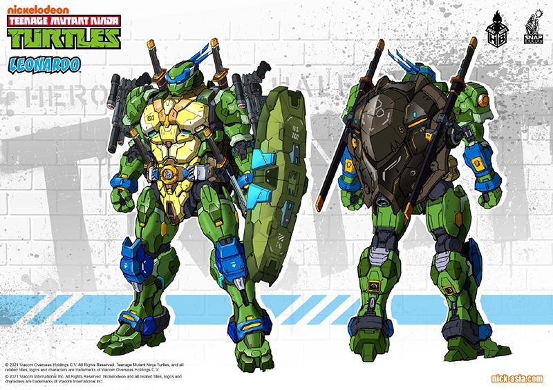 Po Snap Design And Heat Boys Licensed By Nickelodeon Leonardo Teenage Mutant Ninja Turtles Mecha Tnmt Hobbies Toys Toys Games On Carousell