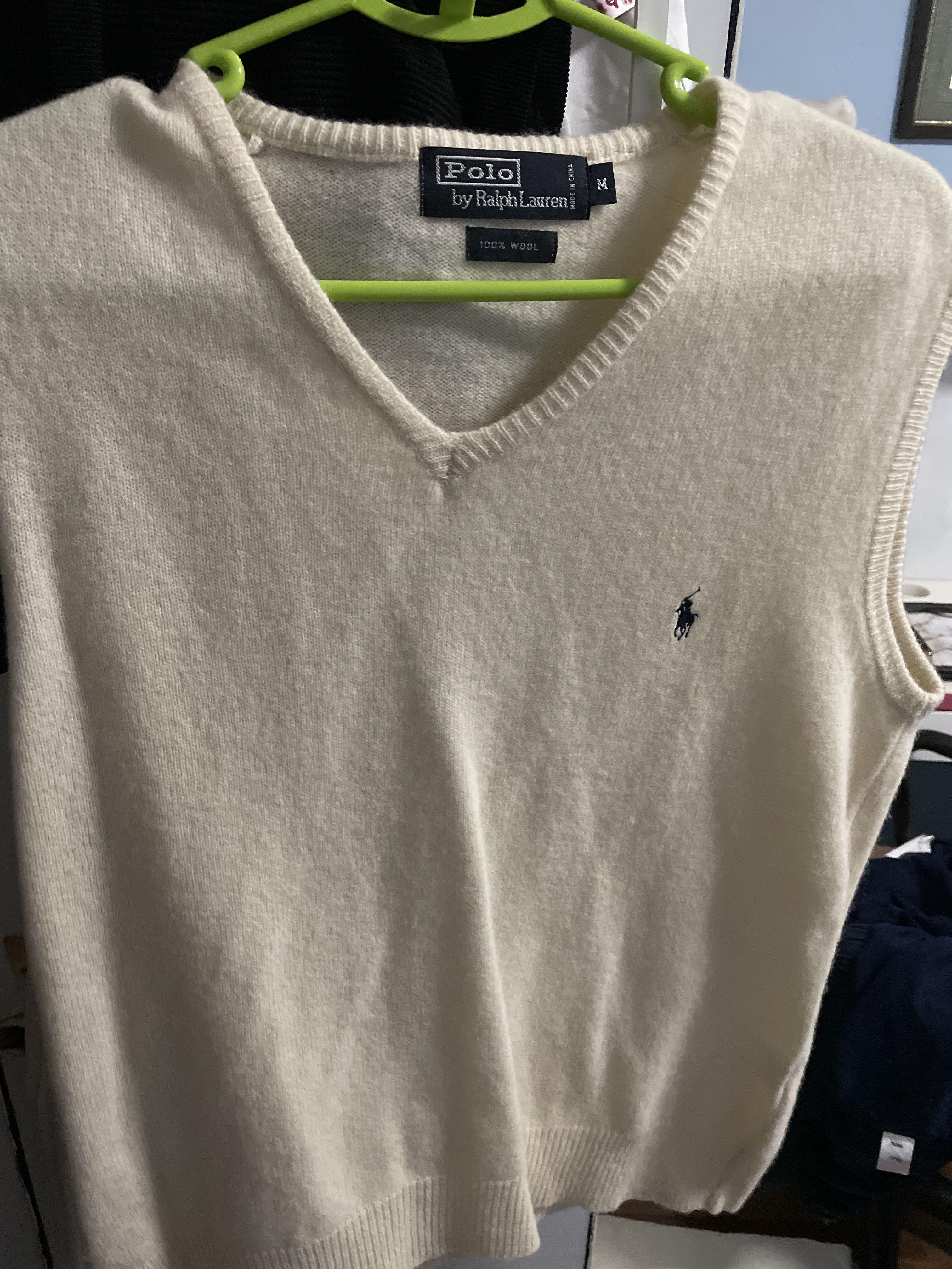 Polo Ralph Lauren Cream Sweater Vest 