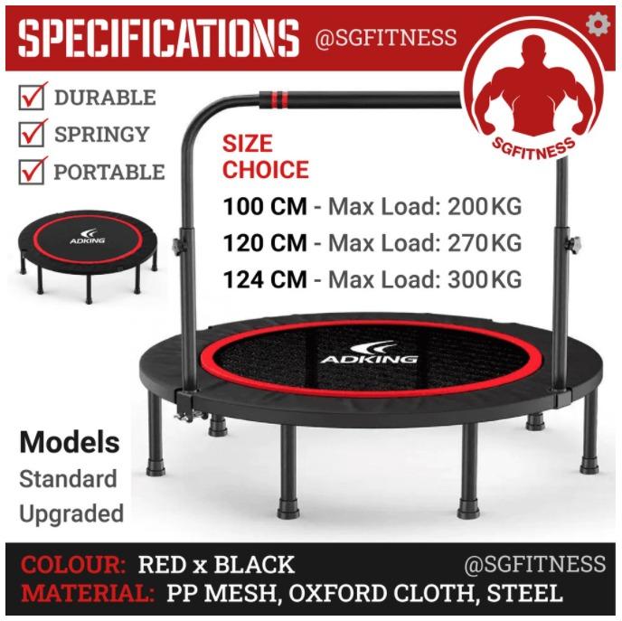 Home online fitness trampoline
