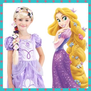 迪士尼Princess Rapunzel 長髮公主假髮