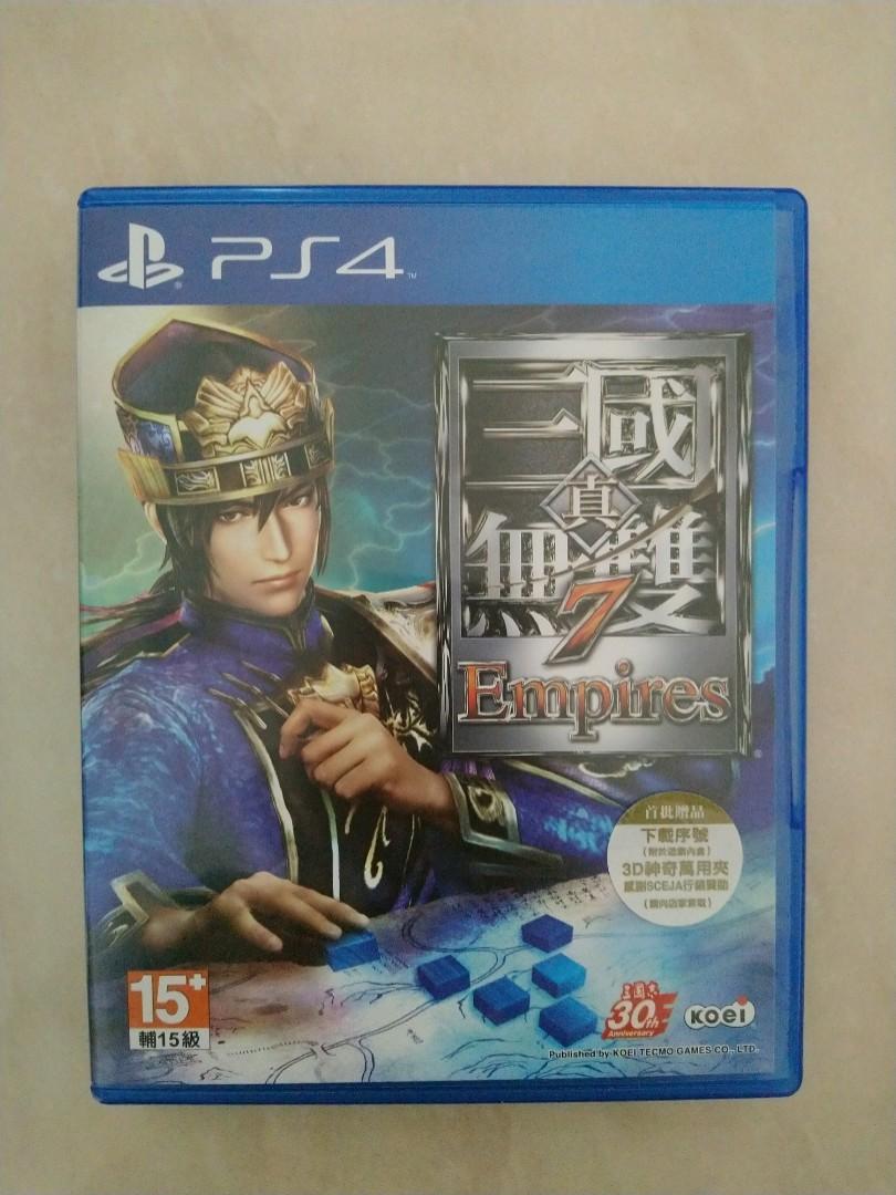 Ps4 三國無雙7 Empires 帝王傳 中文版 遊戲機 遊戲機遊戲 Carousell