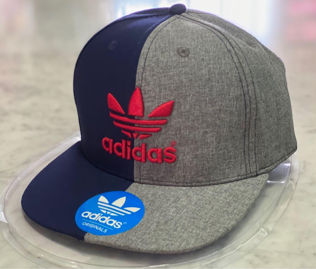 Ready Stock! Adidas Blue Grey Snapback 