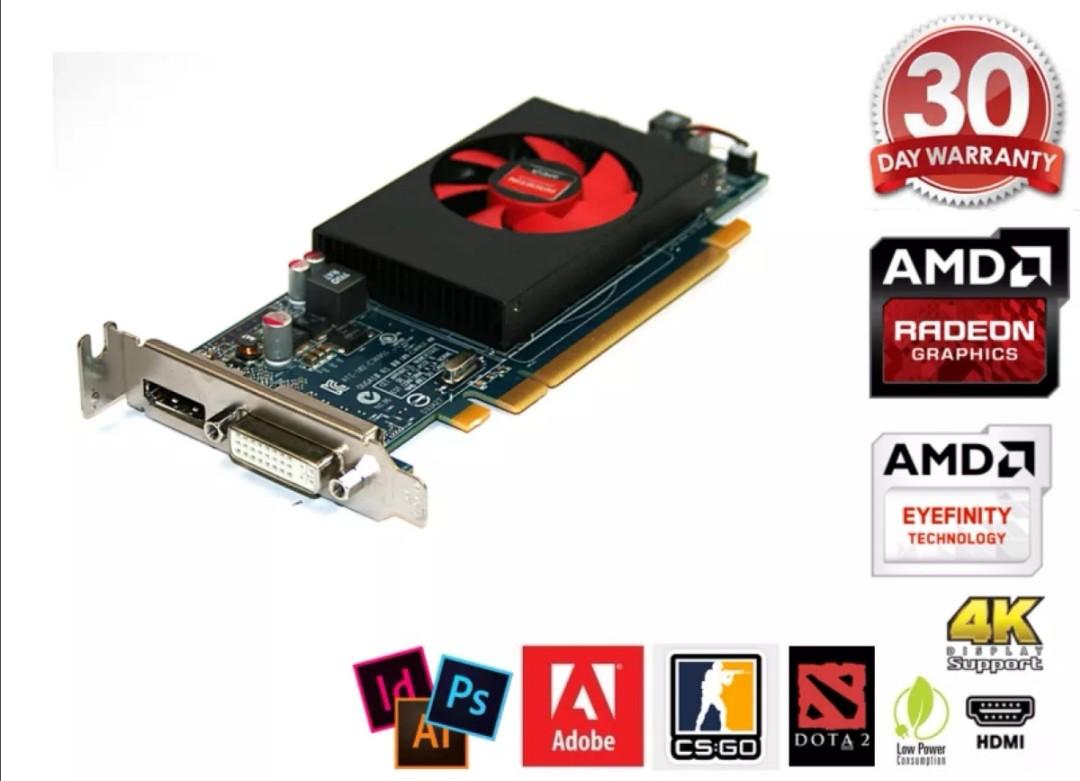 Refurbished GPU dell hp sff hdmi graphic card low profile nvidia amt