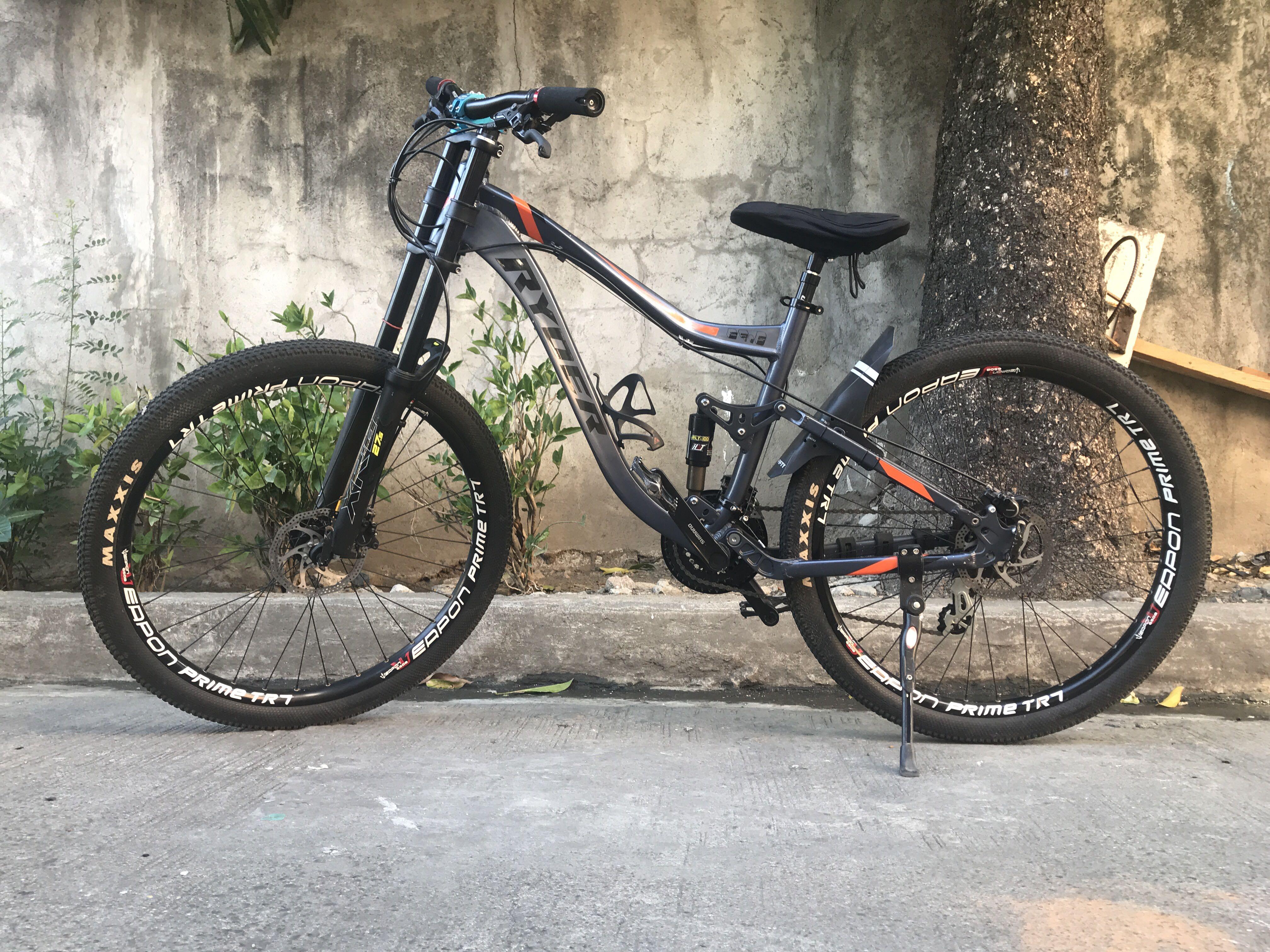 Ryder full suspension shop bike