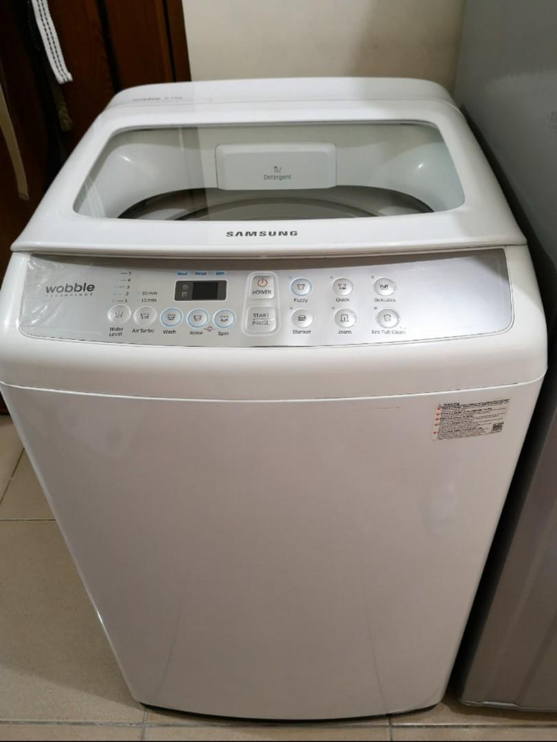 Samsung Wobble Automatic Washing Machine Tv Home Appliances Washing Machines And Dryers On Carousell