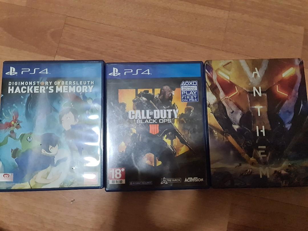 Selling My Used Ps4 Games Toys Games Video Gaming Consoles On Carousell