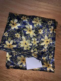 Silk floral handkerchief hanky