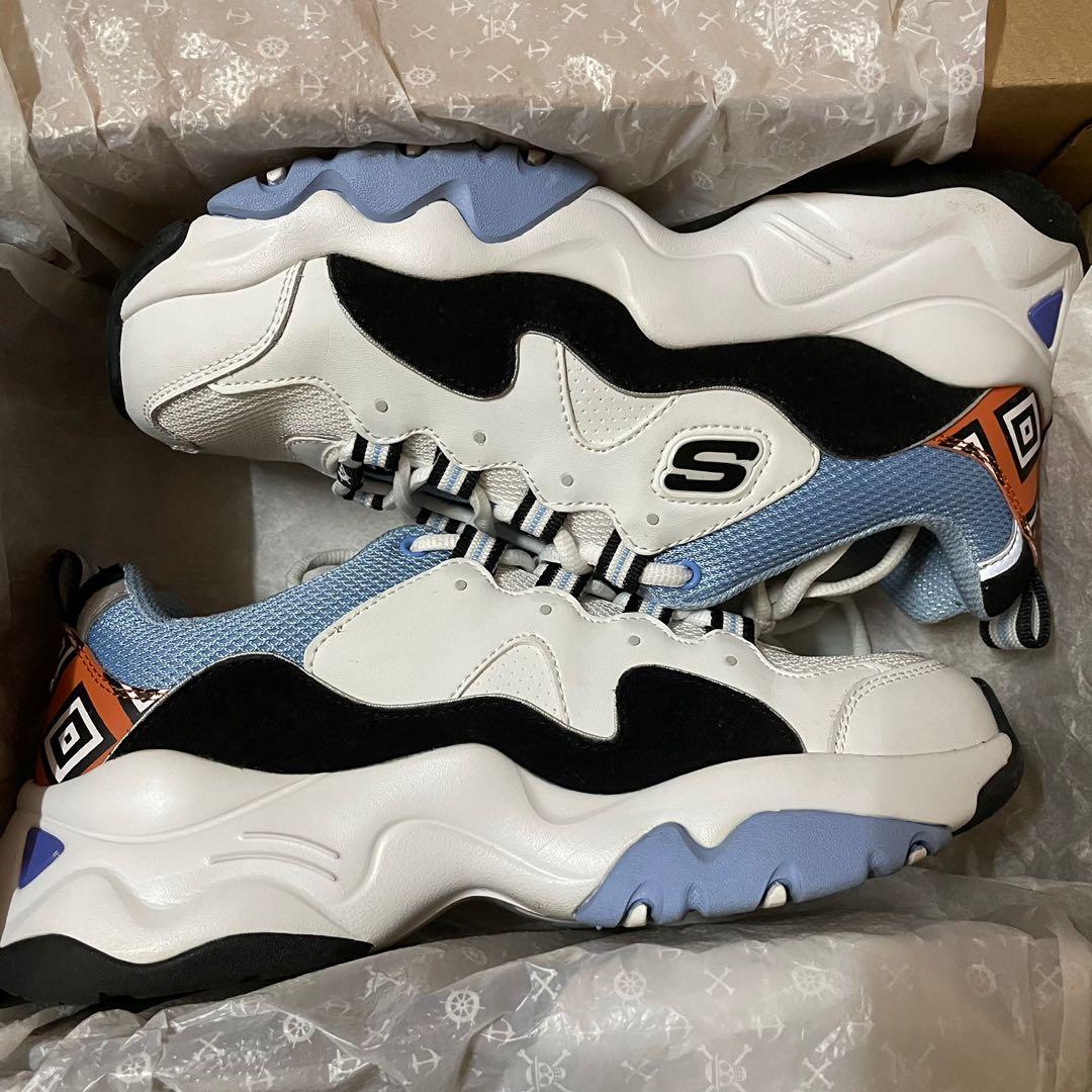Skechers one hotsell piece blue