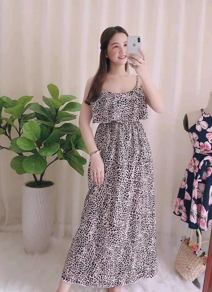Sleeveless long dress clearance