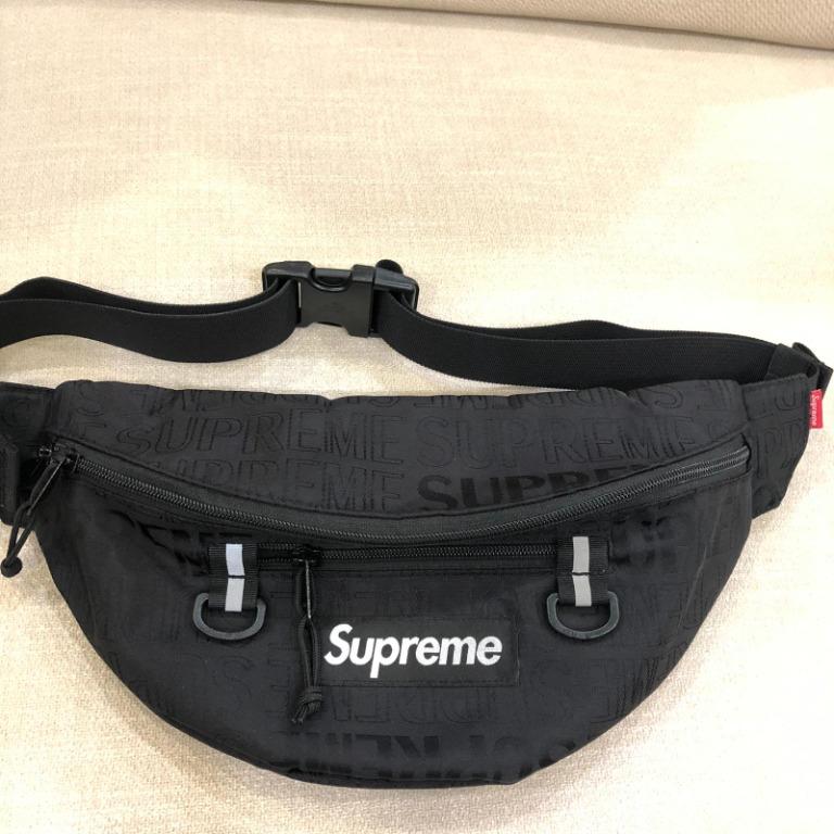 SUPREME WAIST BAG SS19, Men's Fashion, Bags, Sling Bags on Carousell