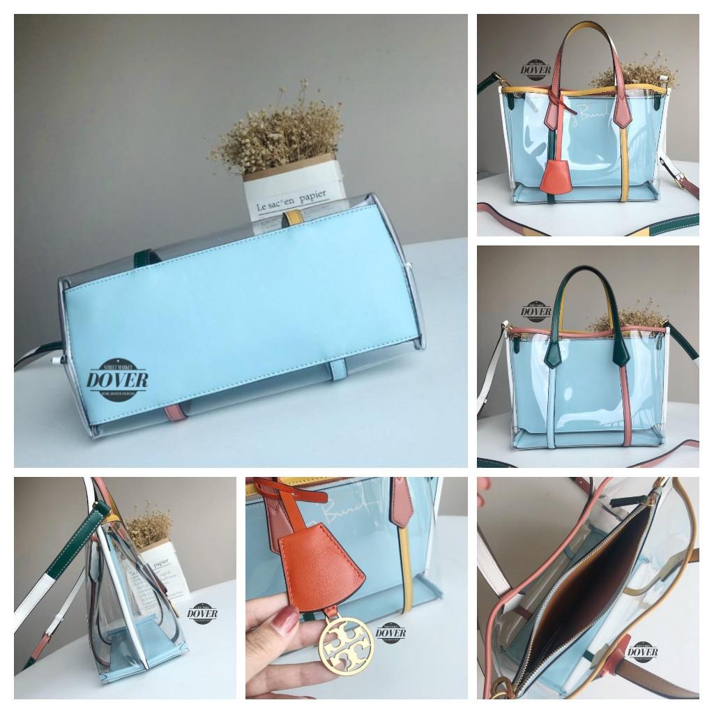 Tory burch transparent bag cheap