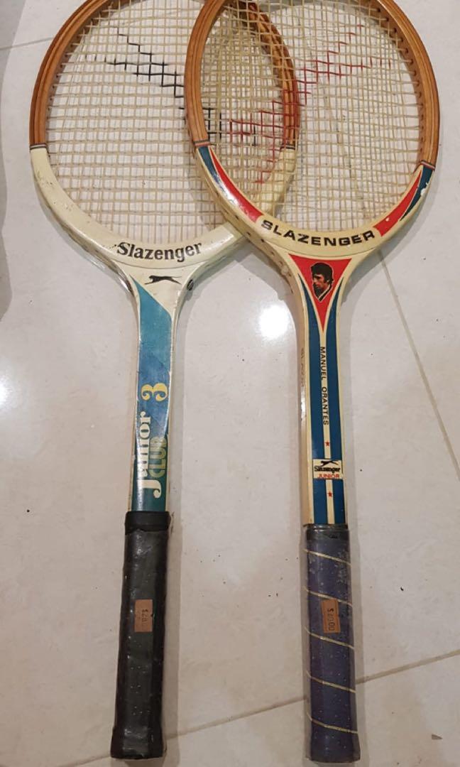 Tennis Rackets Vintage Slazenger Sports Equipment Sports Games Racket Ball Sports On Carousell
