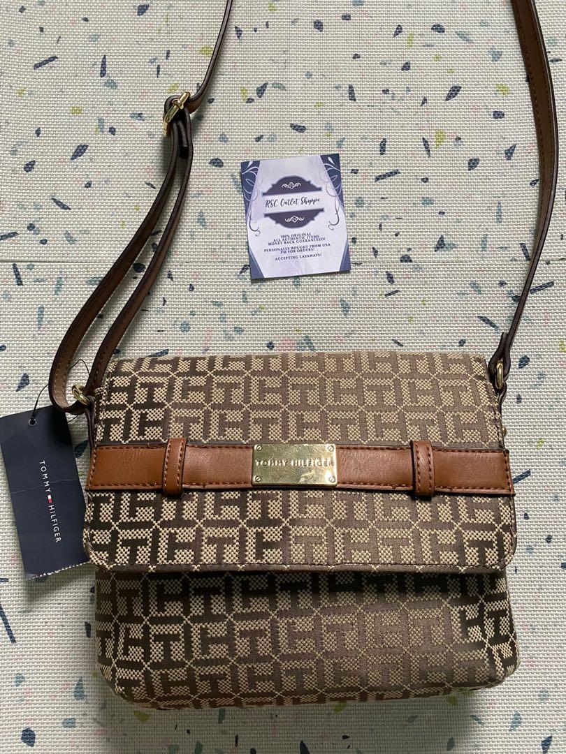 TOMMY HILFIGER SLING BAG 100% AUTHENTIC MONEY BACK, Bags & Wallets on Carousell