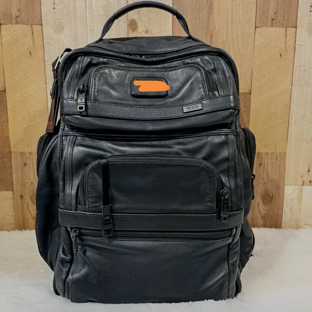 Tumi alpha 2 backpack leather online