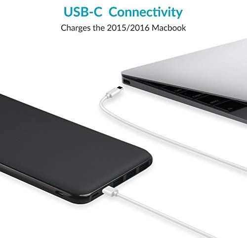 USB C Power Bank, 26800mAh Portable Charger USB C, Charmast Slim