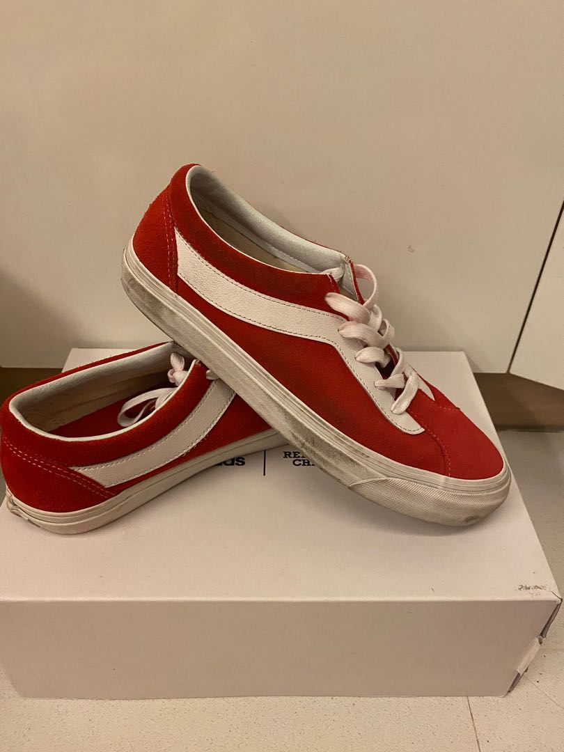 vans red sneakers