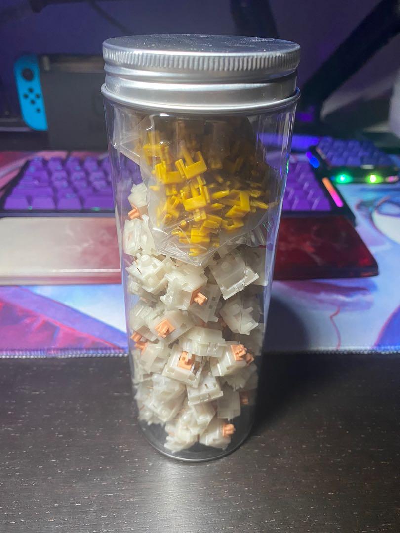 X89 Lubed Holy Boba 62g Tactile Switches Gazzew U4T , Holy Panda , Boba