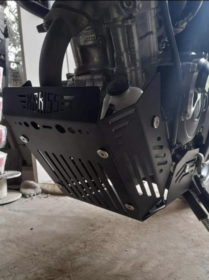 XSR155 Skid plate xsr 155 Yamaha, Motorcycles, Motorcycle Accessories