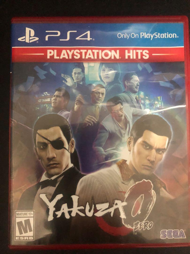 Used Yakuza 0 For Ps4 Game Video Gaming Video Games Playstation On Carousell