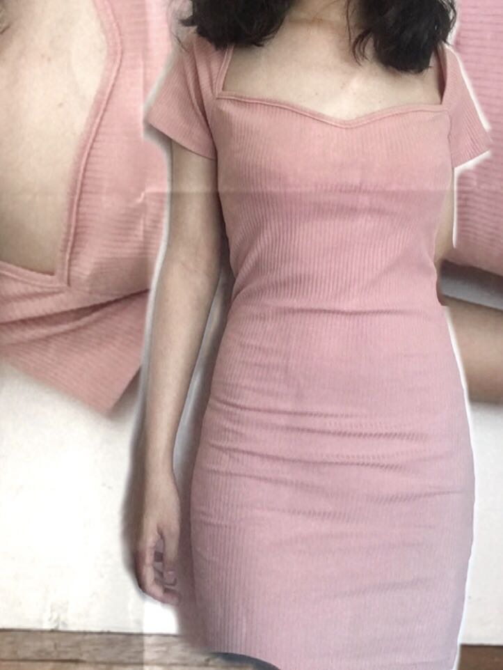 Cinched dress zara Clearance