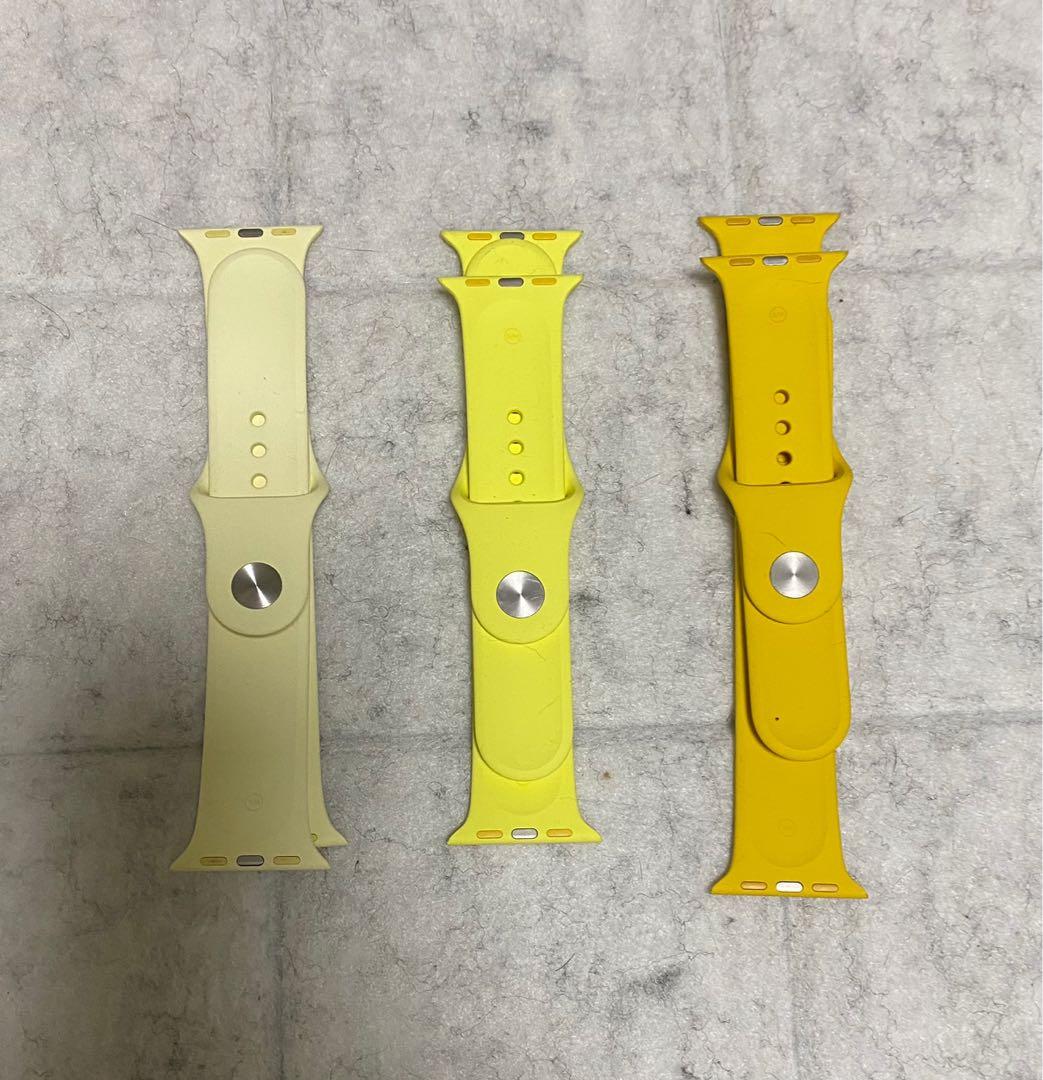 100 Apple Orignial Apple Watch 40mm Sport Band Mellow Yellow Canary Yellow Duck Yellow Carousell