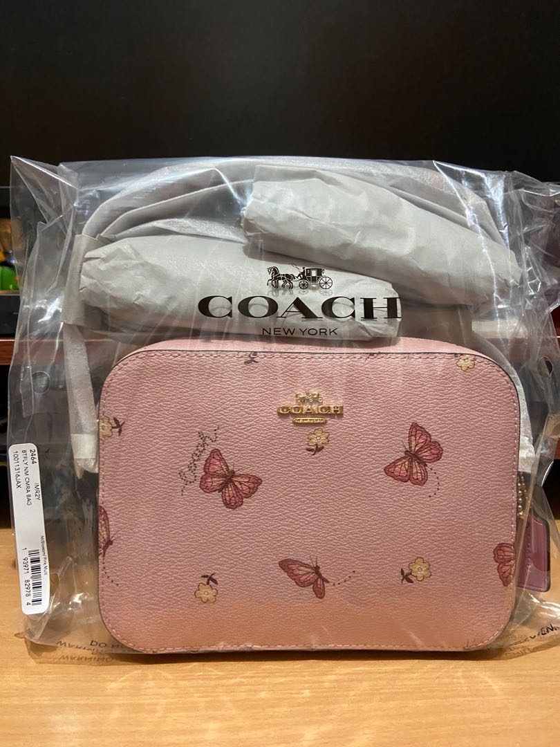 Coach mini camera bag butterfly sales