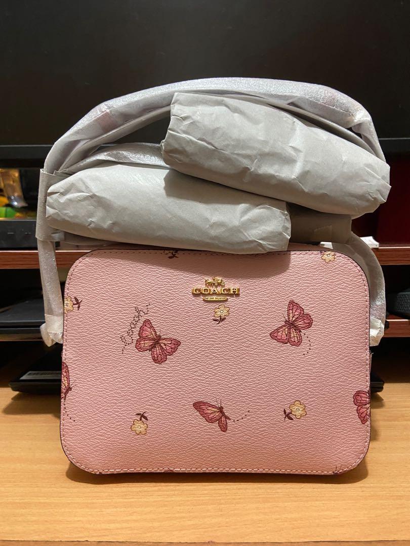 Coach mini camera bag 2025 butterfly print