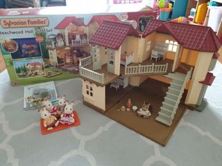 Sylvanian families beechwood shop hall set