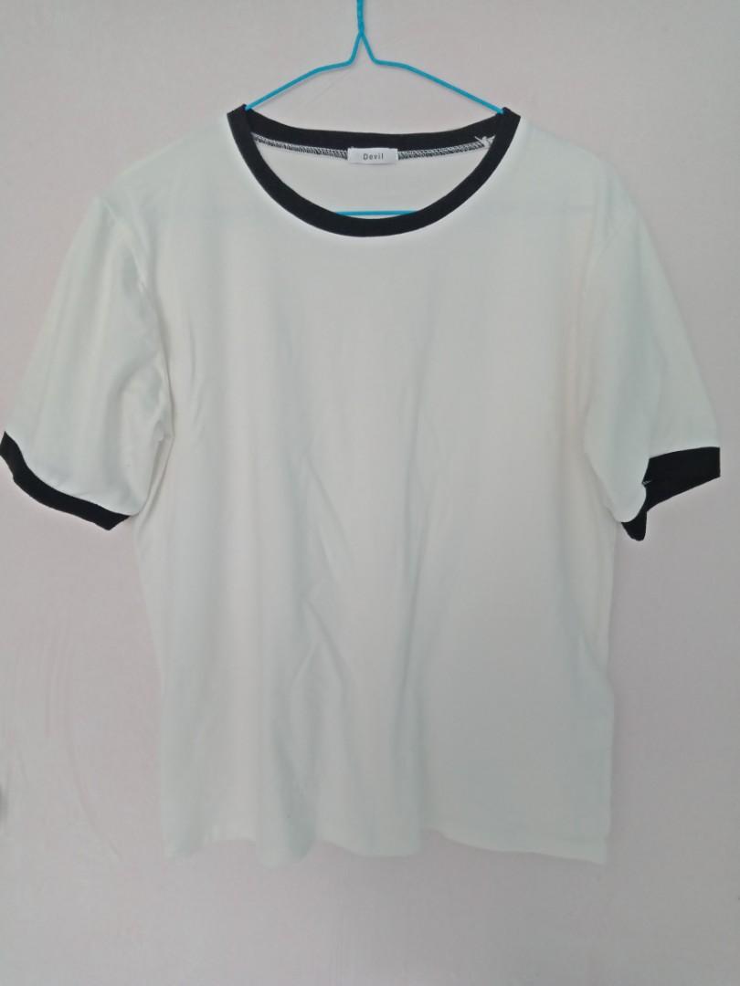 oversized ringer tee