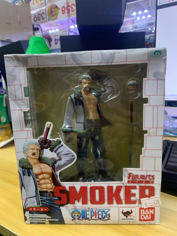 全新盒殘bandai 海賊王one Piece Figuarts Zero Smoker 煙佬煙男海軍上將 玩具 遊戲類 玩具 Carousell
