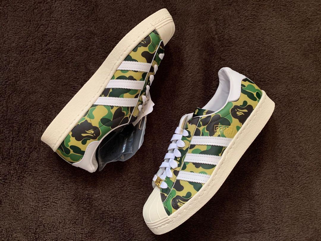 A bathing ape x Adidas Bape sta US9.5 human made JJJJound new balance Wtaps Futura mastermind Japan Roen Kapital Carousell