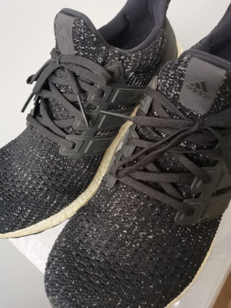 white speckled ultra boost