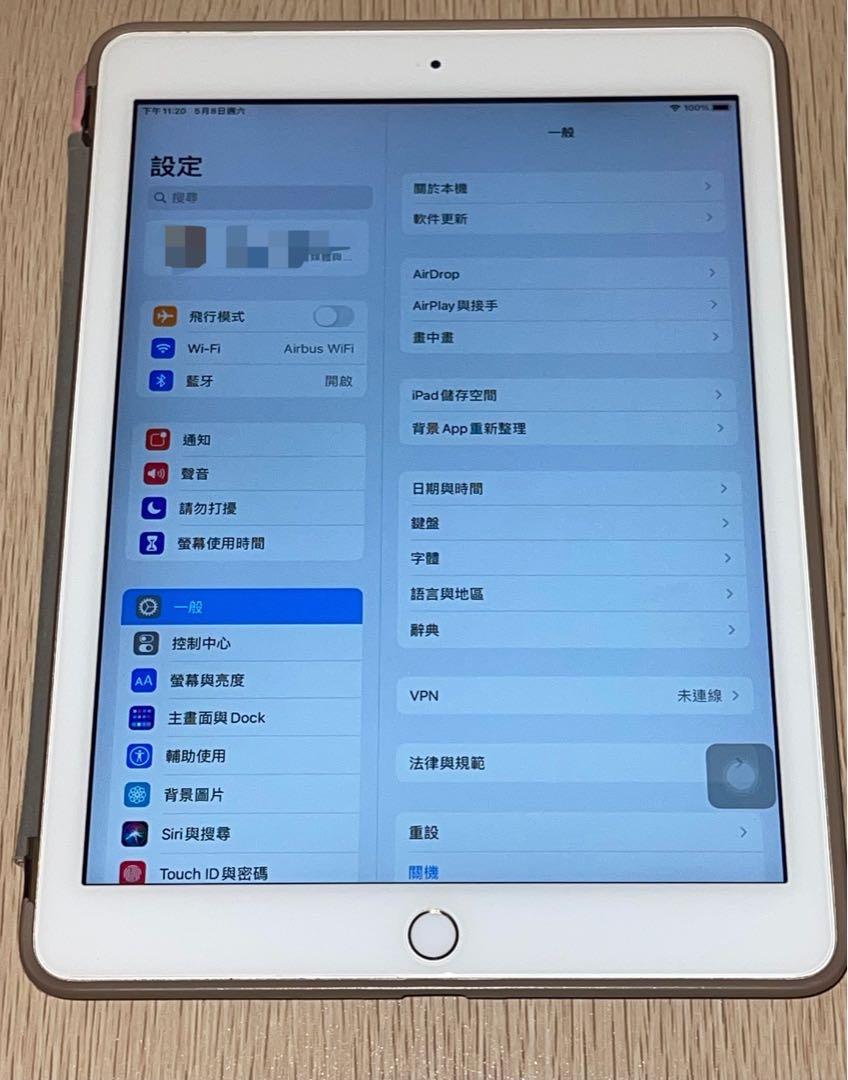 Apple iPad 9.7吋2017 (第5 代) Wi-Fi 32GB - 金色, 手提電話, 平板