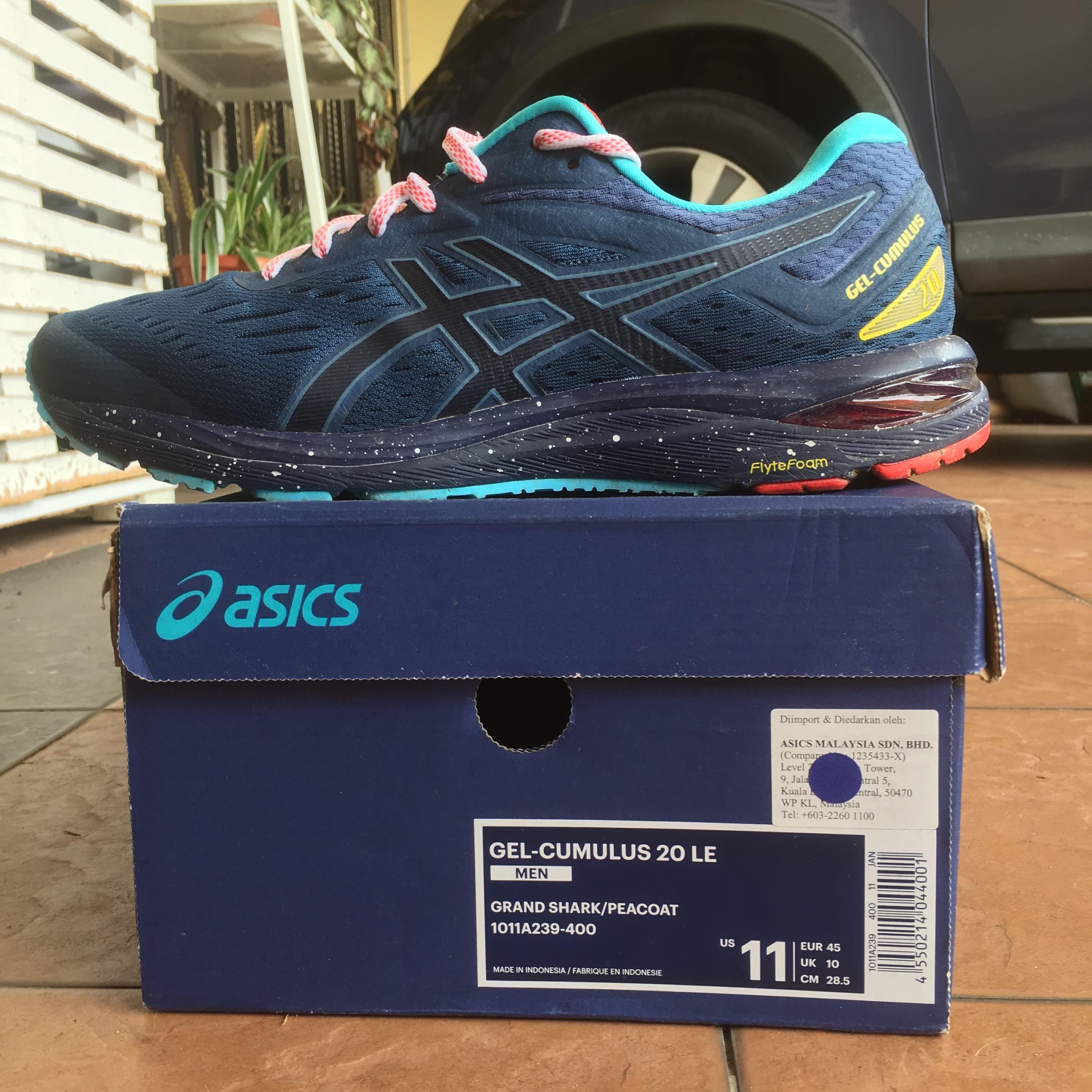 Asics Gel Cumulus 20LE Sports Equipment Sports Games Water Sports on Carousell