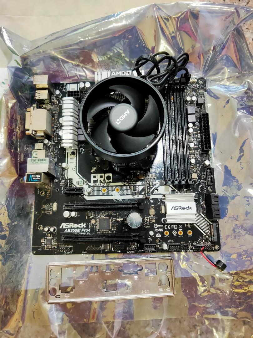 Asrock discount ab350m pro
