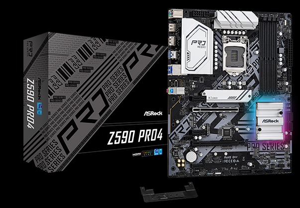 Asrock Z590 Pro4 Bizgram Asia 87776955 Computers Tech Parts Accessories Computer Parts On Carousell