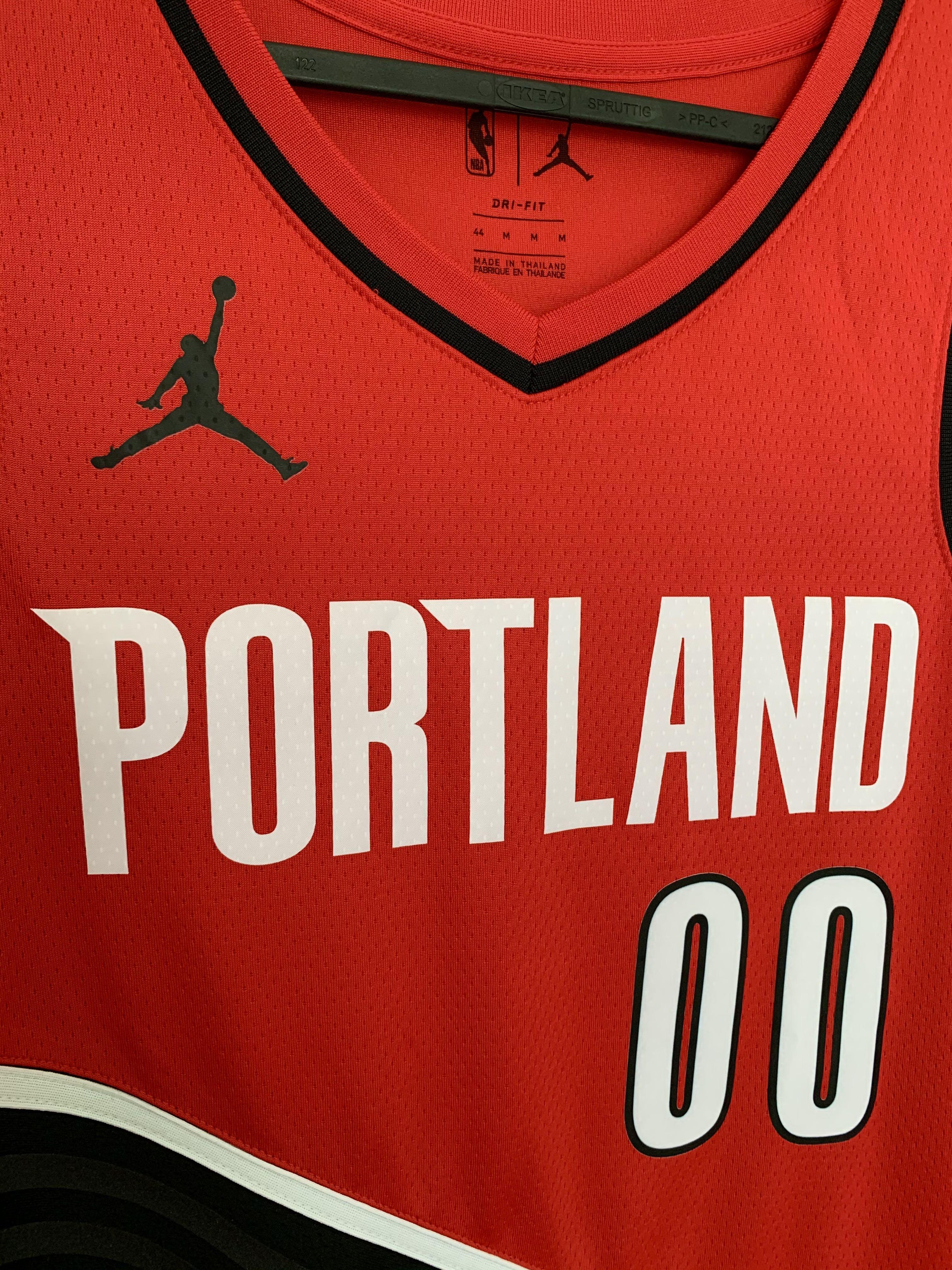 Carmelo Anthony Trail Blazers Icon Edition Nike NBA Swingman Jersey