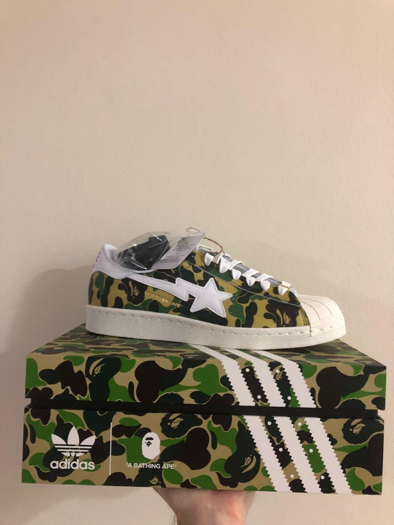 Bape x Adidas Superstar BNIB self collection, Men's