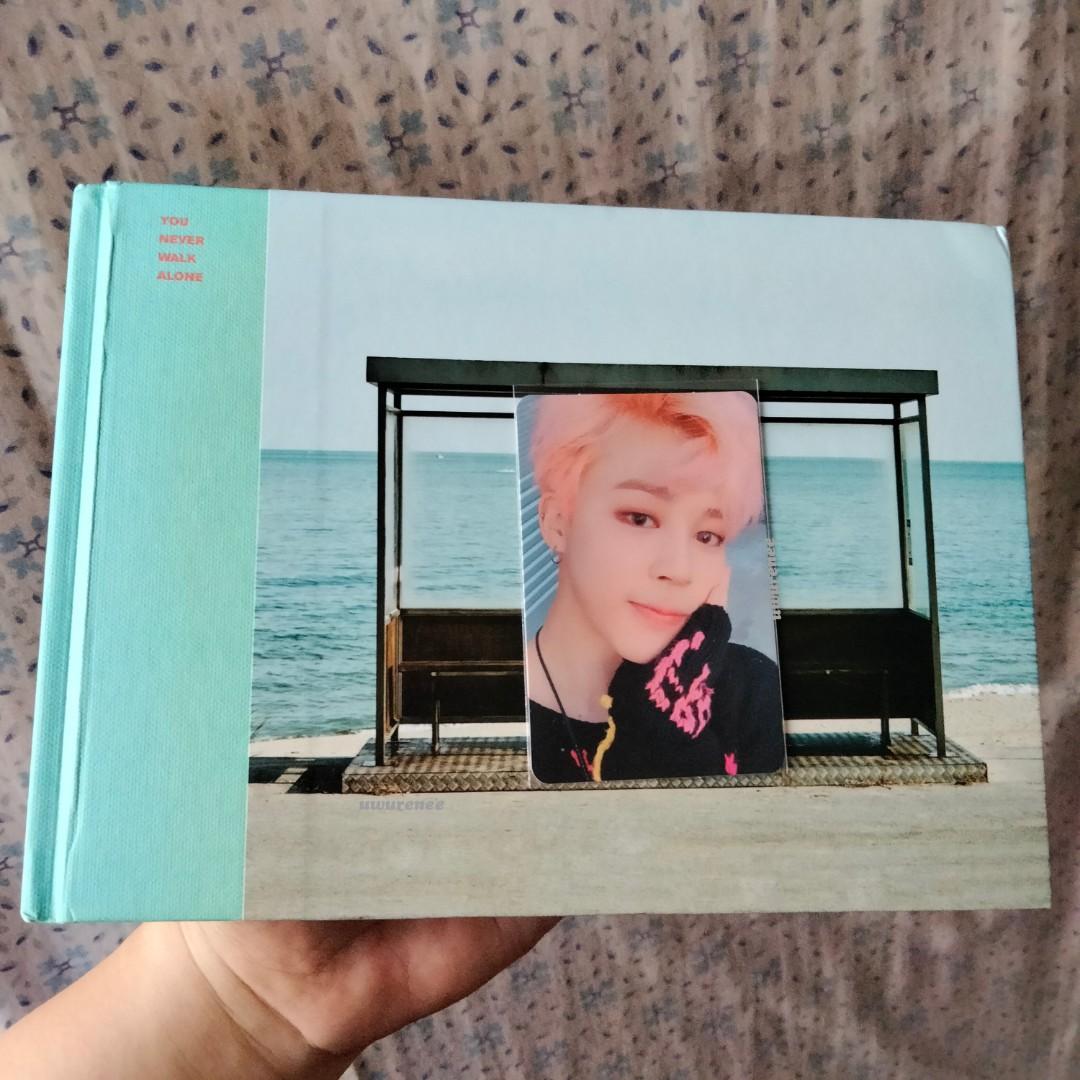BTS JIMIN [ YNWA You Never Walk Alone Official Photocard ] / New, Rare /  +GIFT