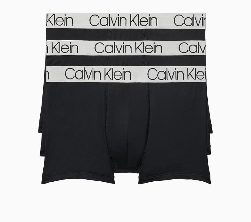 S) Calvin Klein Chromatic 3pack Micro Low Rise Trunk Men Underwear, Men's  Fashion, Bottoms, New Underwear on Carousell