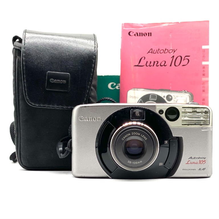 Canon Autoboy Luna 105 Panorama BOX SET, 攝影器材, 鏡頭及
