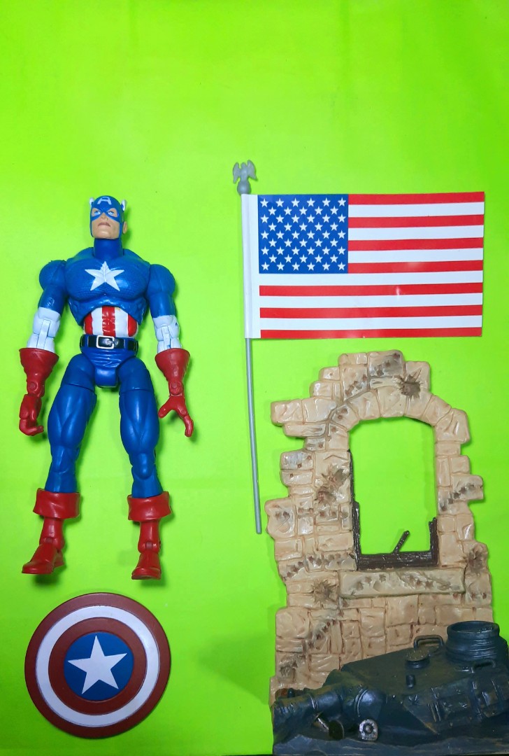 Captain America Marvel Legends Toy Biz 2002 Hobbies Toys